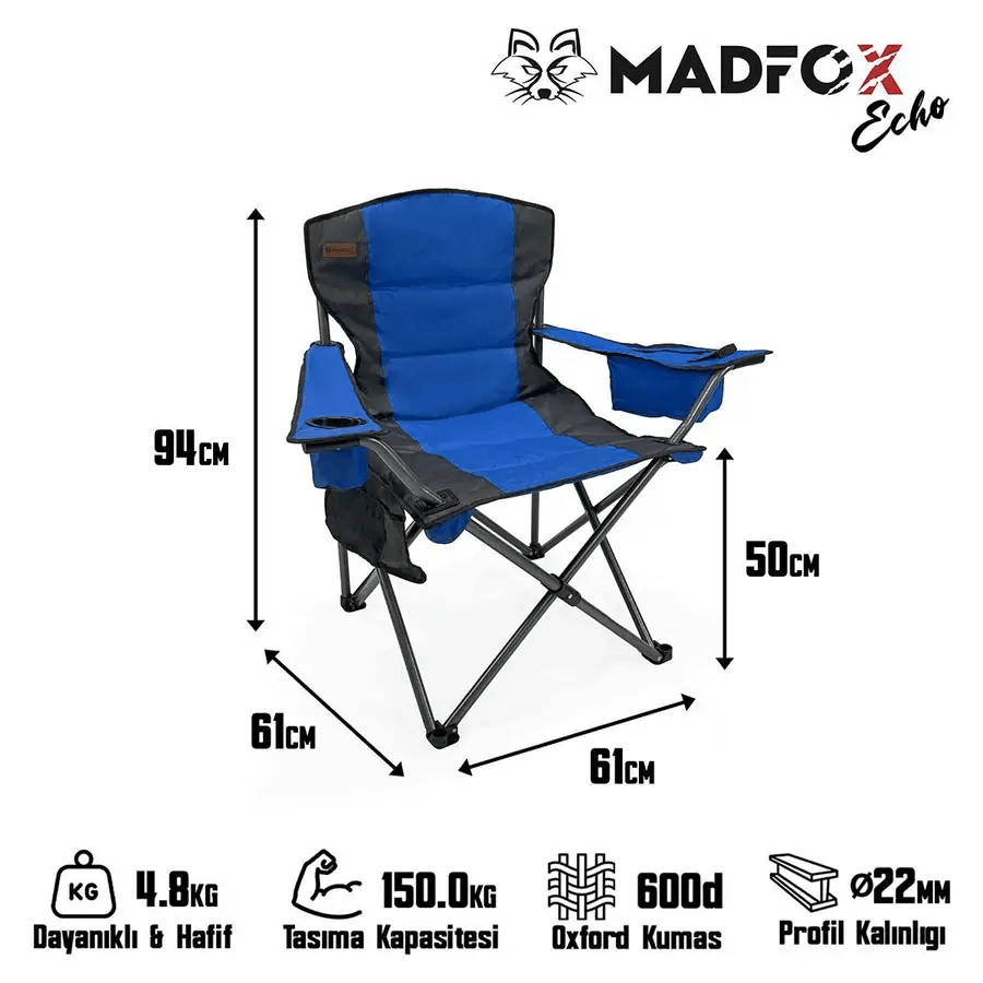Madfox Echo Katlanır Kamp Sandalyesi
