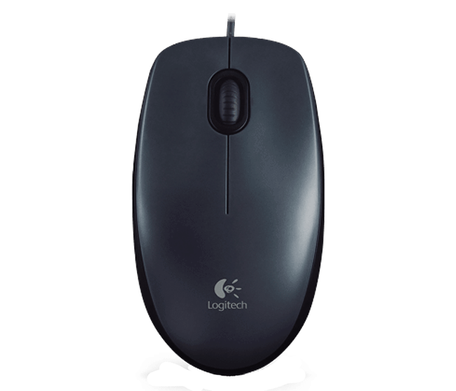LOGITECH M90 USB OPTİK KABLOLU MOUSE SİYAH 910-001793