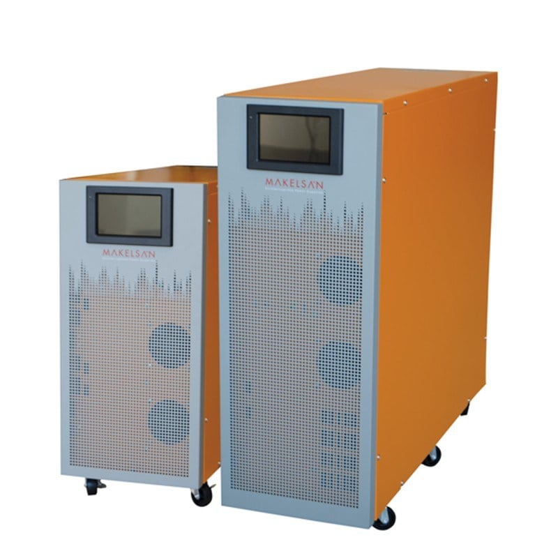 MAKELSAN POWERPACK HF SE 3300 20KVA 3F/3F (40X9AH) 6/15 DK PF;1 LCD ONLINE UPS (TRIFAZE)