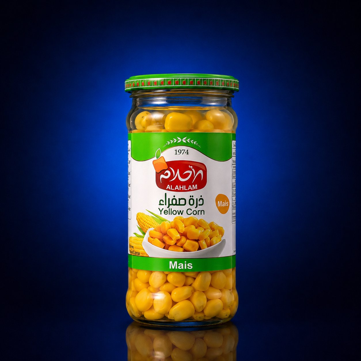 ALAHLAM YELLOW CORN GLASS 200 GR