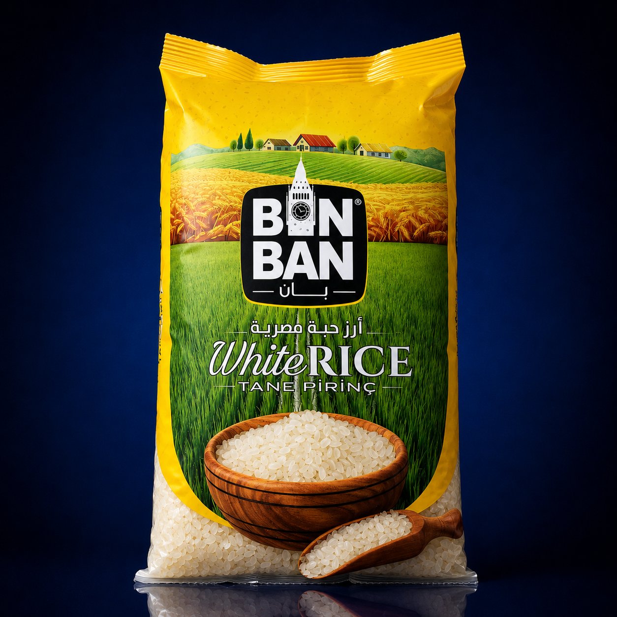 BIN BAN WHITE RICE 1 KG