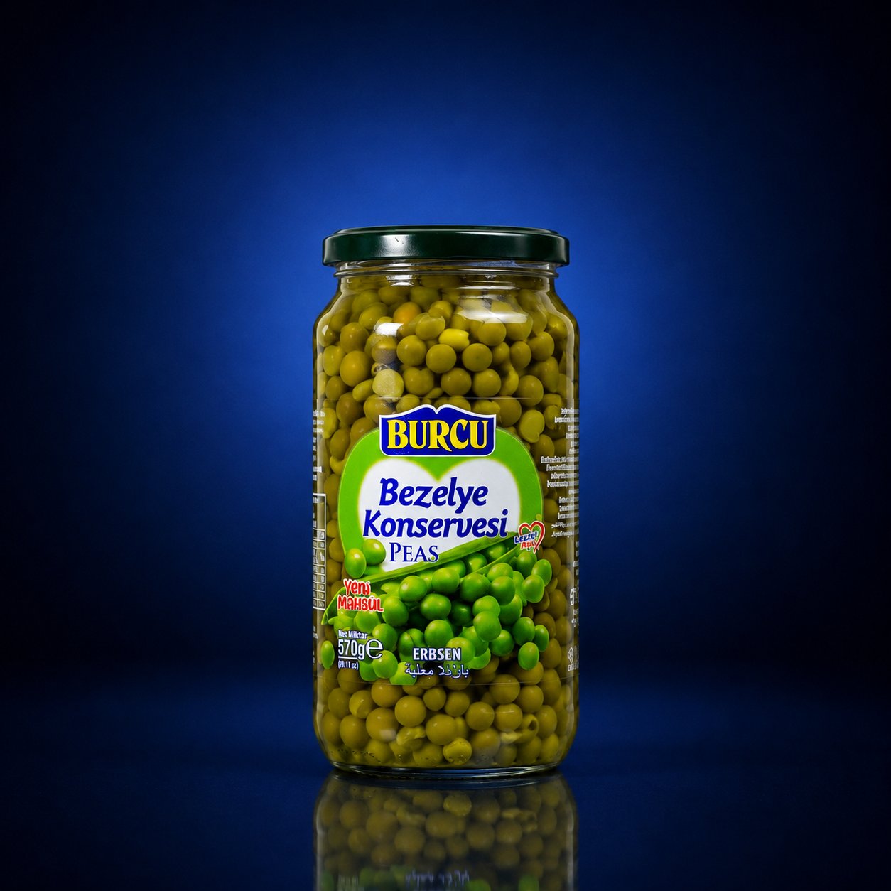 BURCU BEZELYE KONSERVE CAM (570 GR)*12