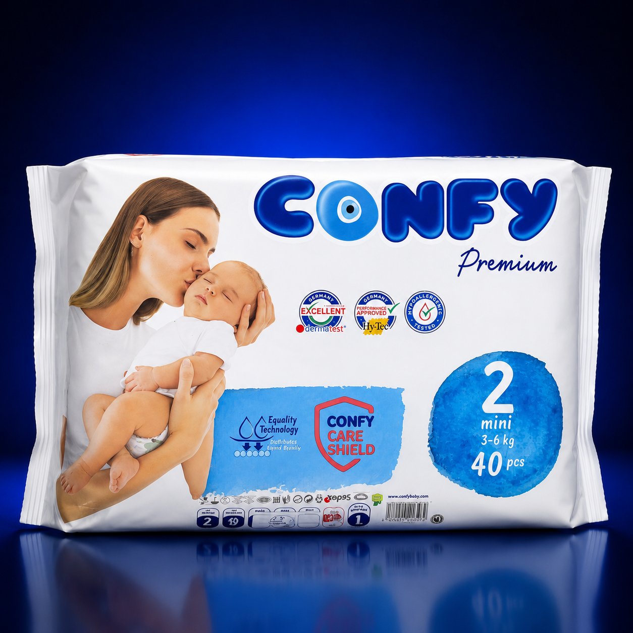 CONFY COCUK BEZ NEMAR 2  40 ADET
