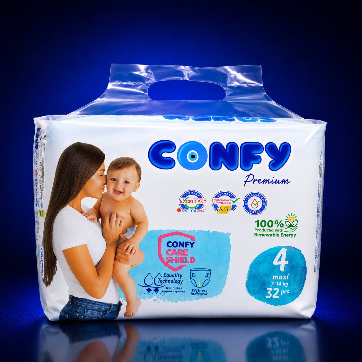 CONFY COCUK BEZ NEMAR 4  32 ADET
