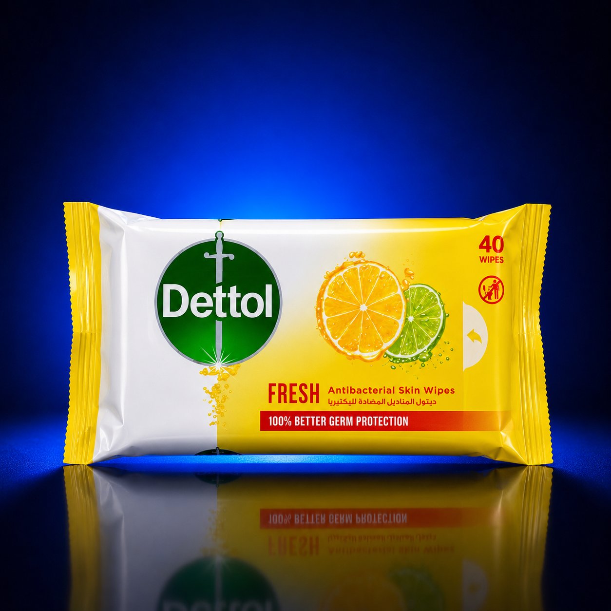 DETTOL FRESH 40 WIPS