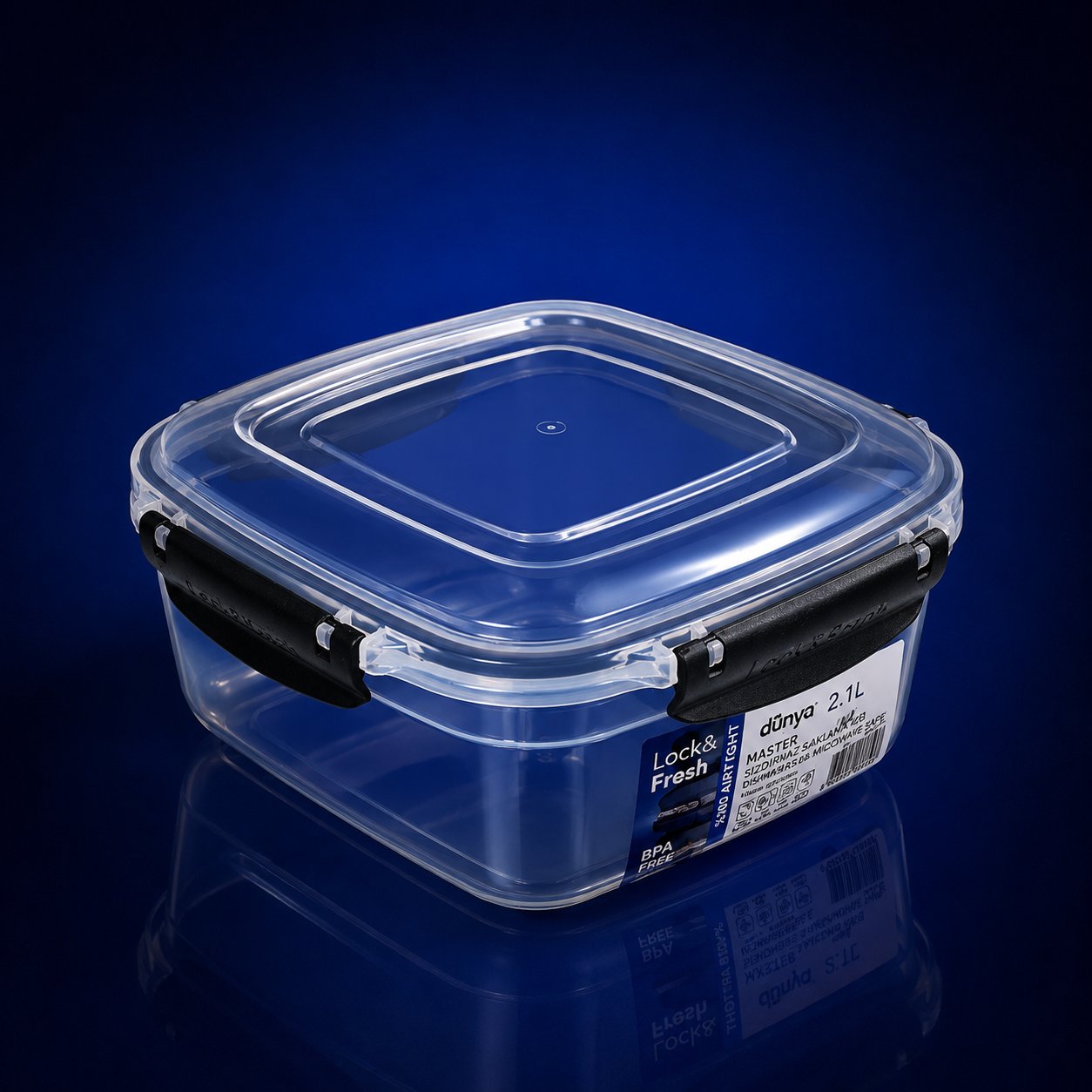 DÜNYA 2400 ML MASTER KARE SAKLAMA 30805