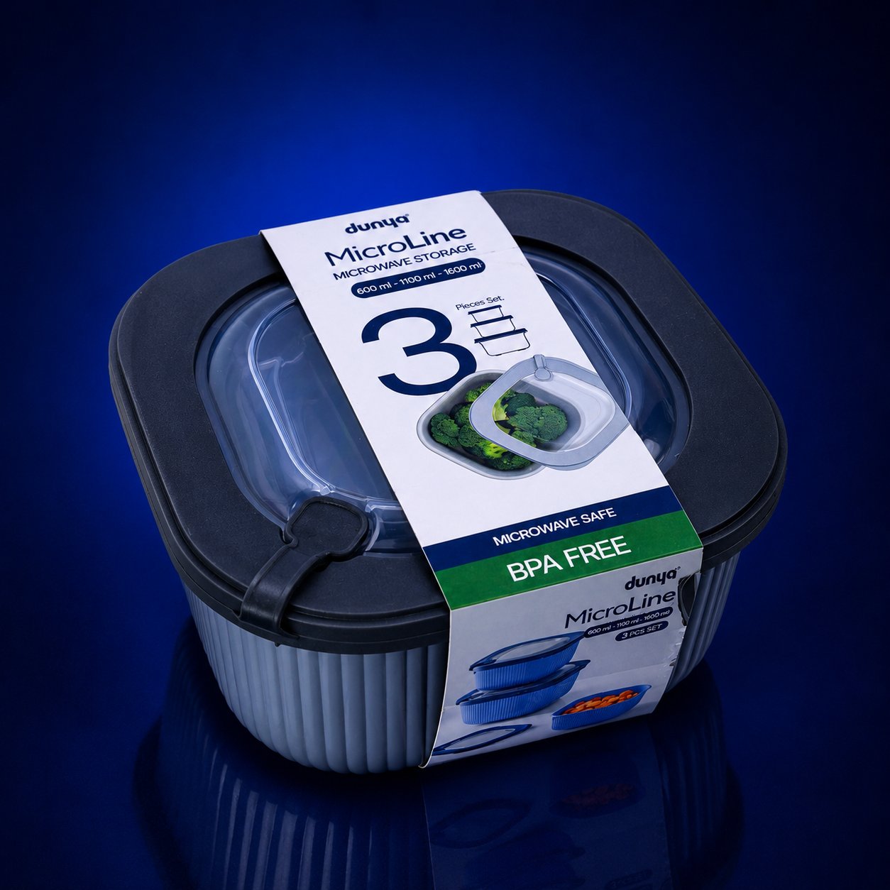DÜNYA 600-1100-18000ml MİCRO LİNE SAKLAMA KABI