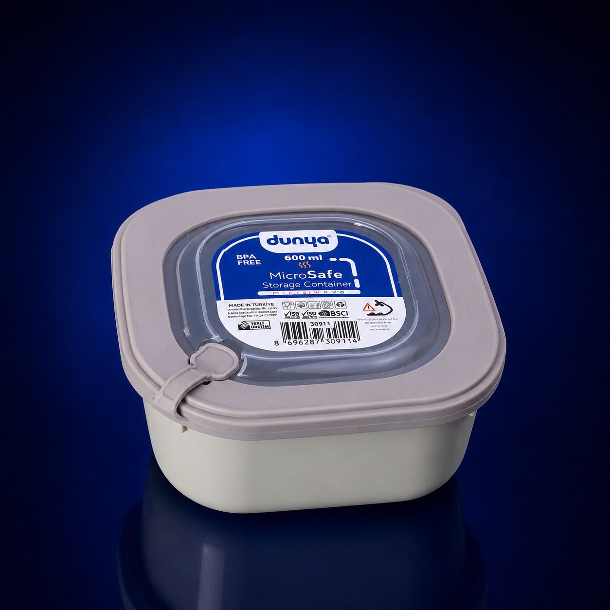 DÜNYA600 ML MİCRO SAFE SAKLAMA KABI 30911*12