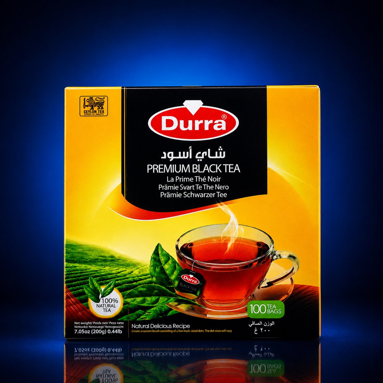 DURRA PREMIUM BLACK TEA 200GR 100 BAG