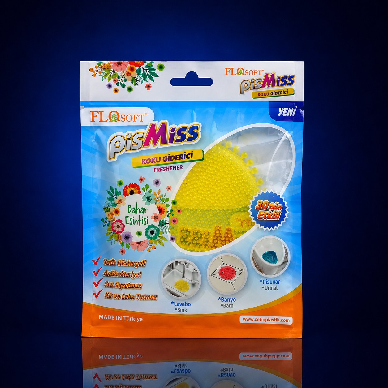 FLORA FLOSOFT PİSMİSS KOKU GİDERİCİ (ÜÇGEN)
