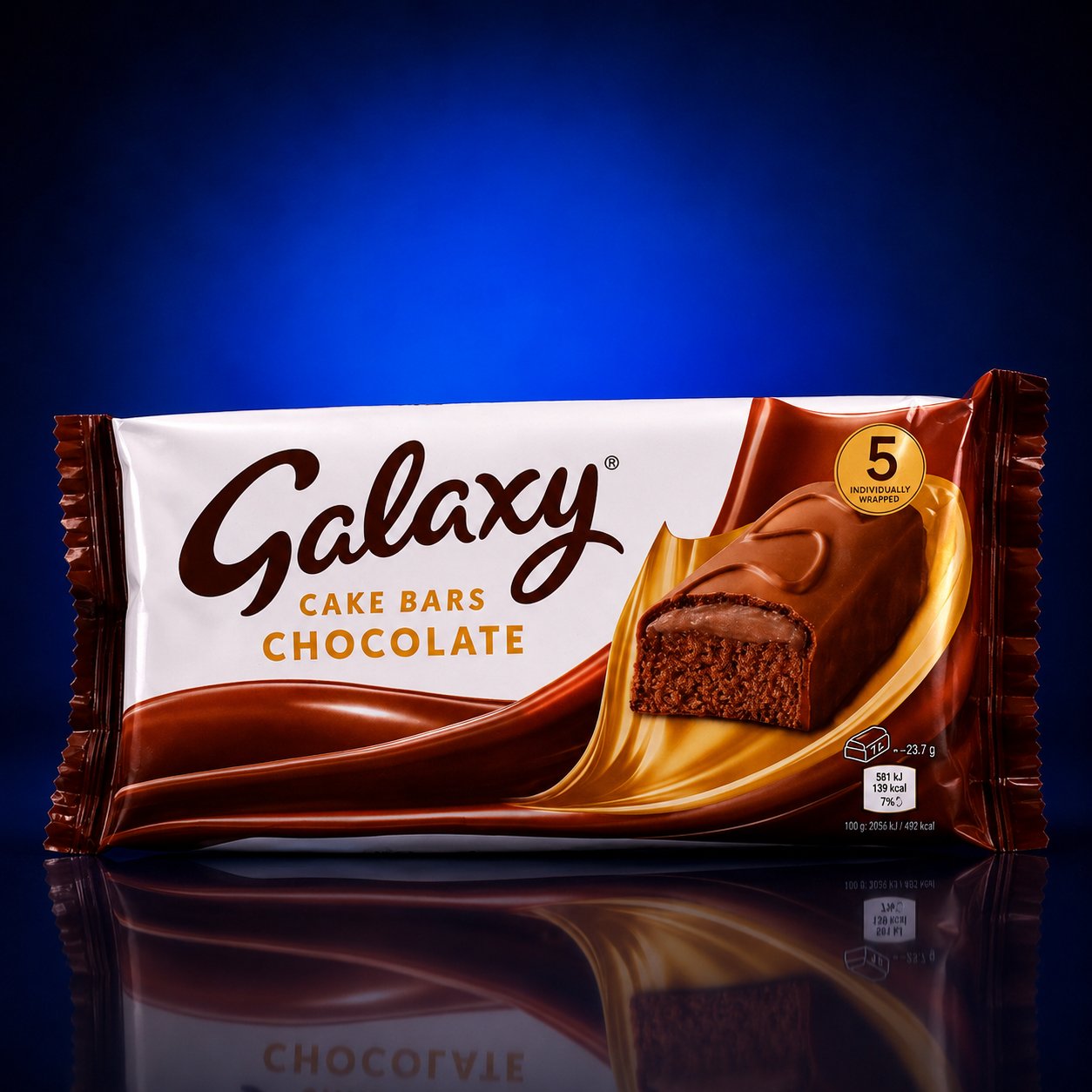 GALAXY CAKE BARS CHOCOLATE 100 GR