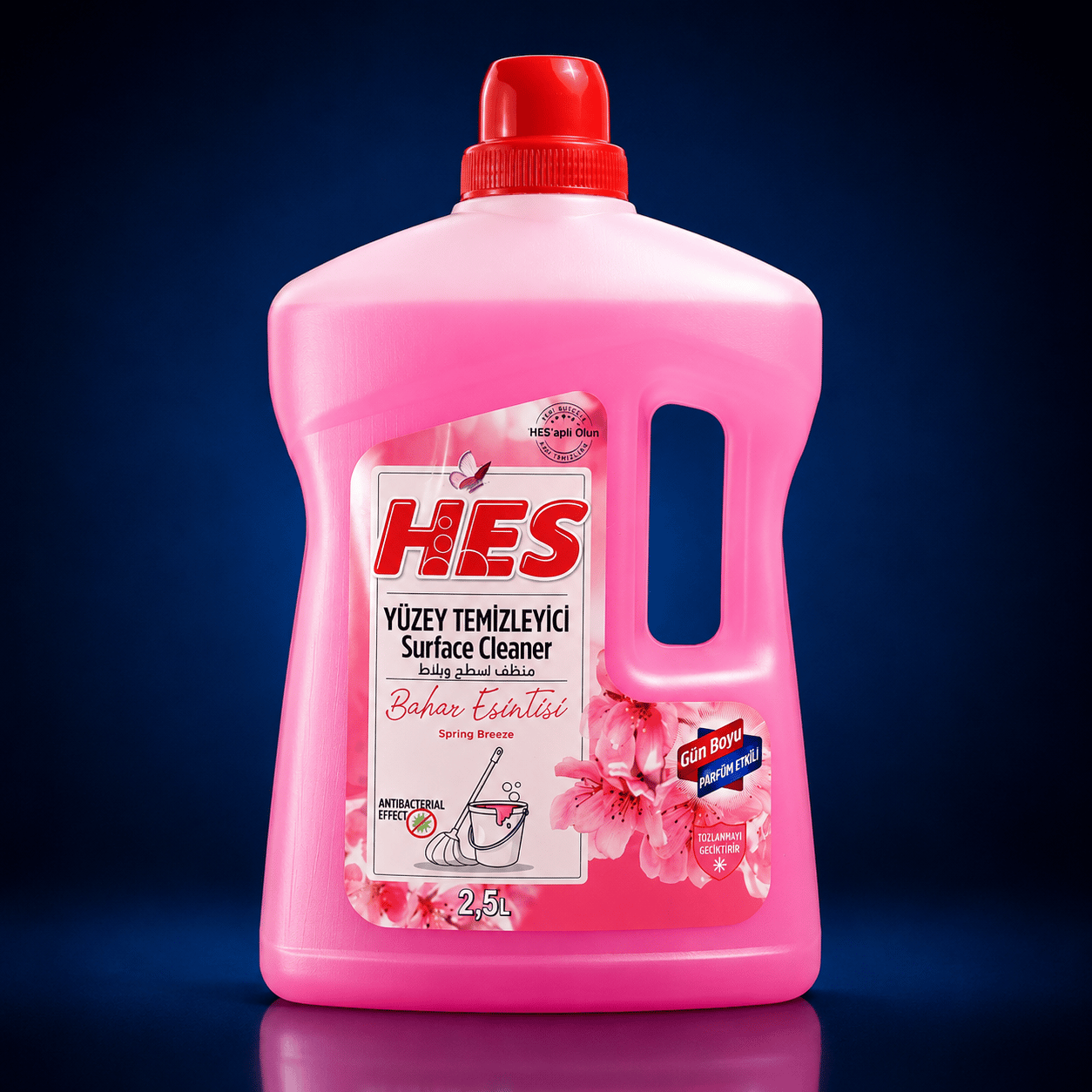 HES YÜZEY TEMİZLEYİCİ 2.5LT*6 BAHAR