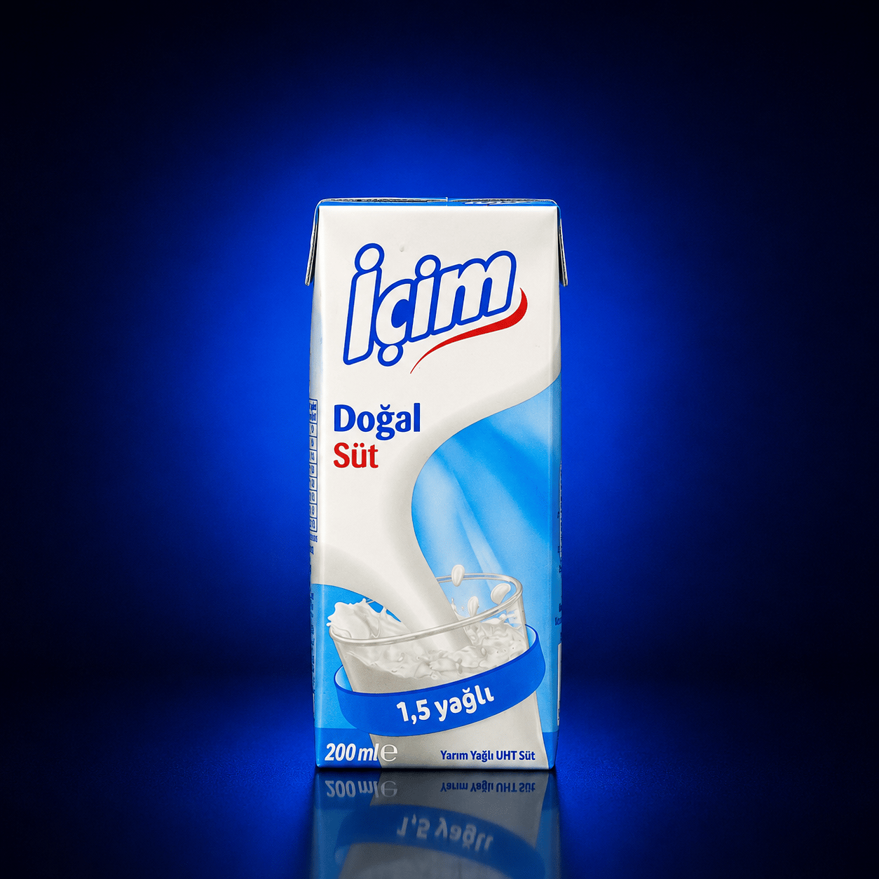 İÇİM YARIM YAĞLI UHT SÜT 200 ML*27