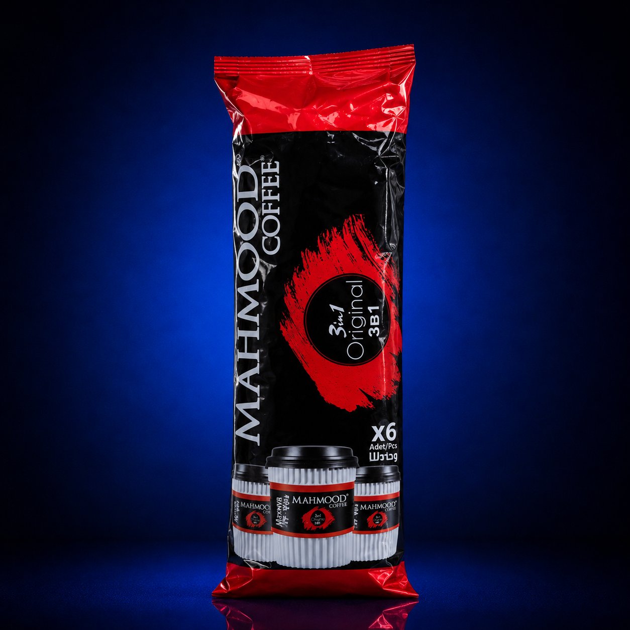 MAHMOOD COFE 3*1- 6ADET 18 GR