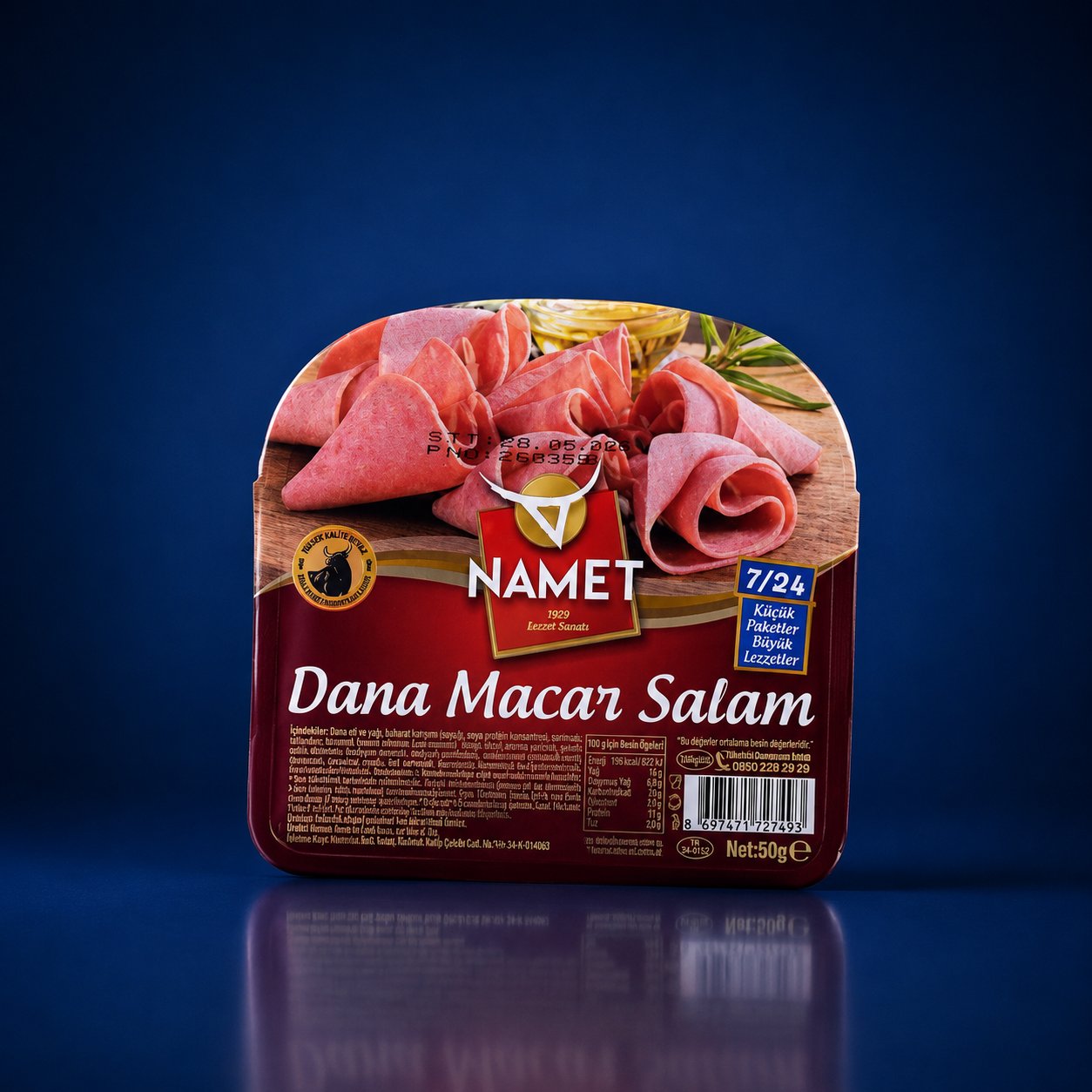 NAMET 7/24 DANA MACAR SALAM 50GR*12