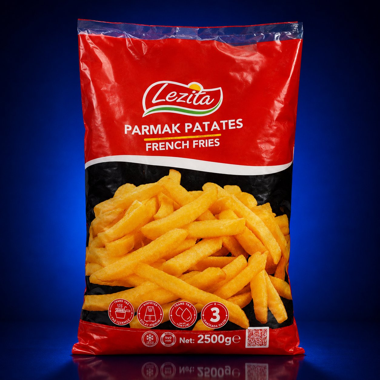 PARMAK PATATES FRENCH FRIES 2.5KG
