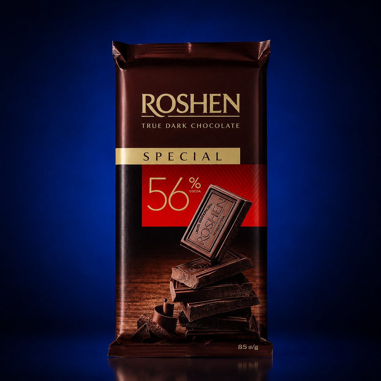 ROSHEN TRUE DARK CHOCOLATE 85 GR
