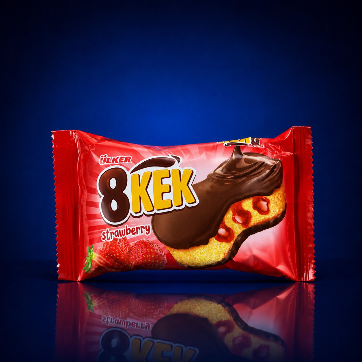 ÜLKER 8 KEK STRAWBERRY GR 40