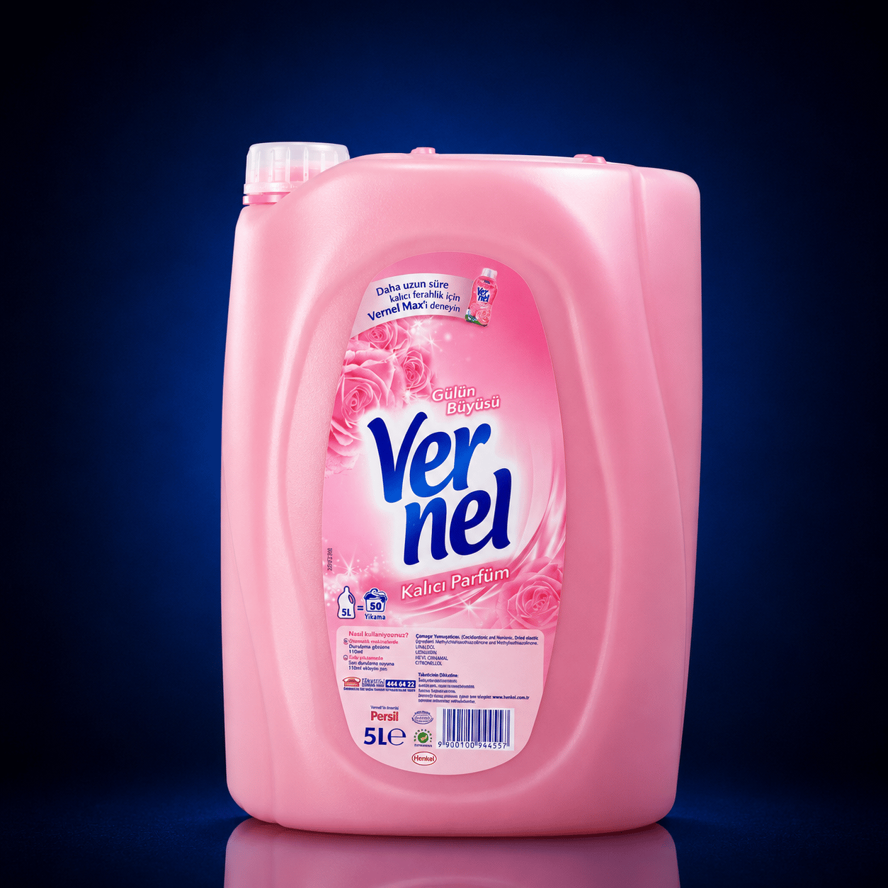 VERNEL ÇAMAŞIR YUMUŞATICI GÜL 5 LT *4