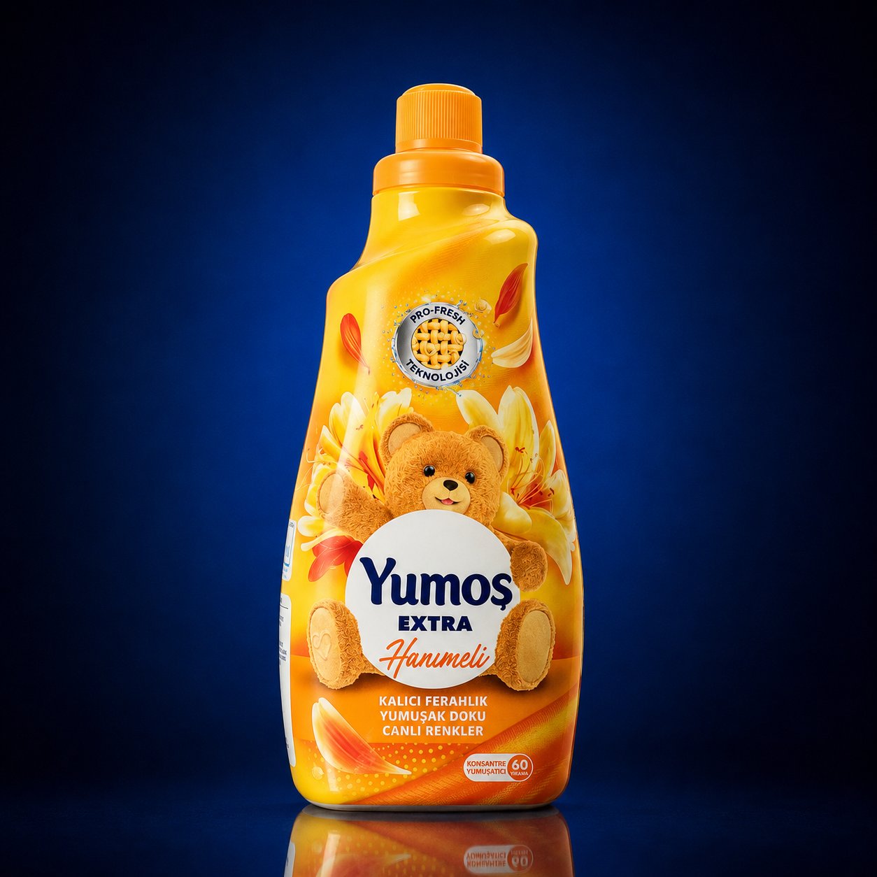 YUMOŞ EXTRA YUMUŞAK DOKU CANLI RENK 1440 ML *9
