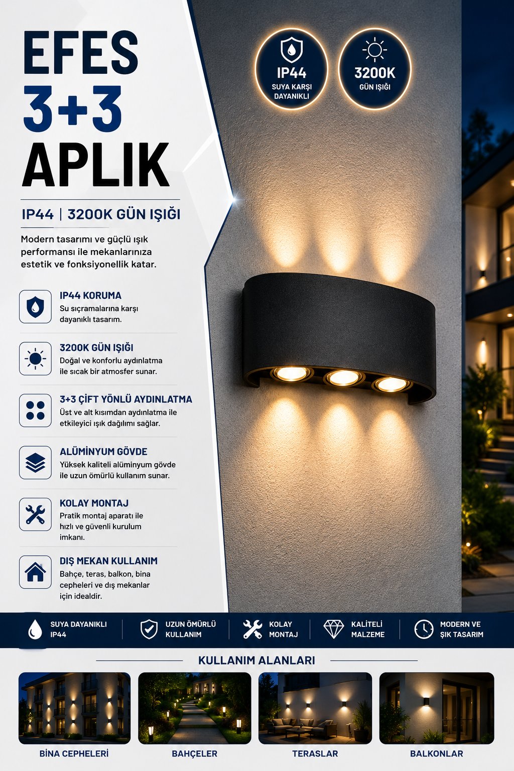 NOAS EFES 3+3 APLİK