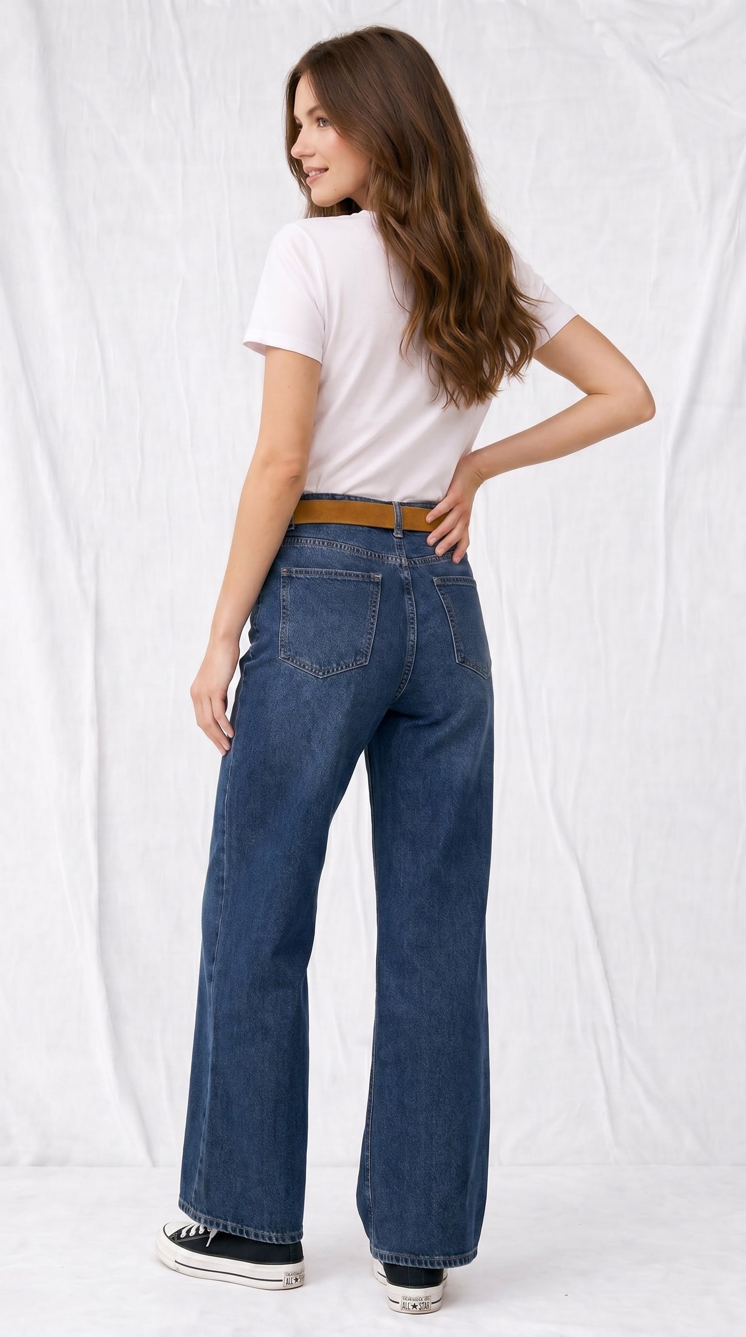 Boho Breeze Mid Rodeo Kadın Jean Pantolon