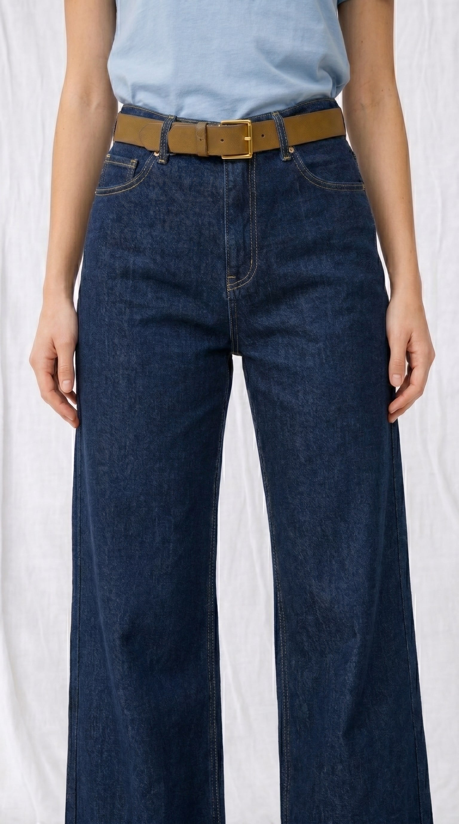 Elegance Flow Dark Rodeo Kadın Jean Pantolon