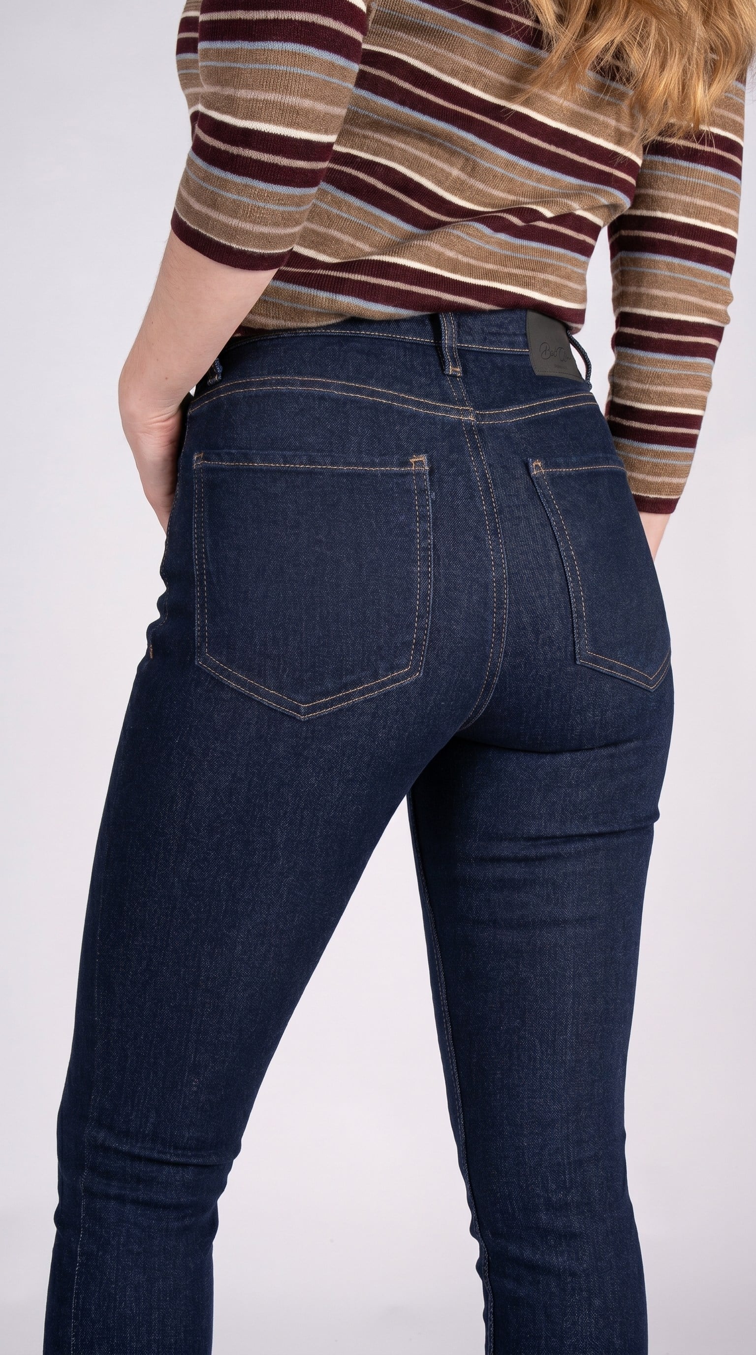 Relaxed Glam Dark Rodeo Kadın Jean Pantolon