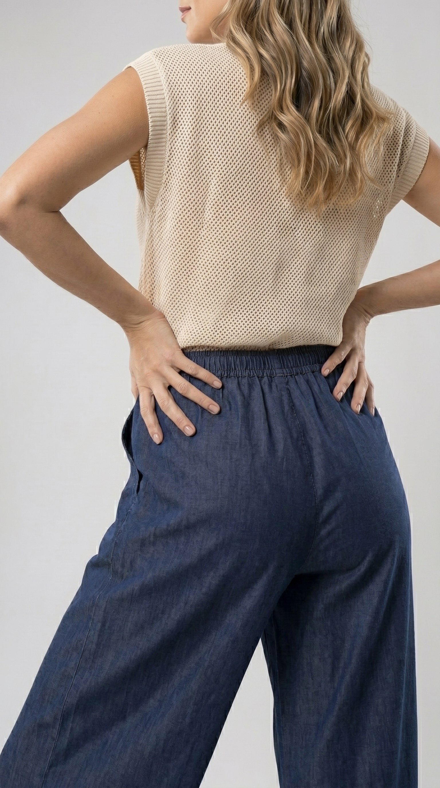 Soft Comfort Flare Dark Rodeo Kadın Jean Pantolon