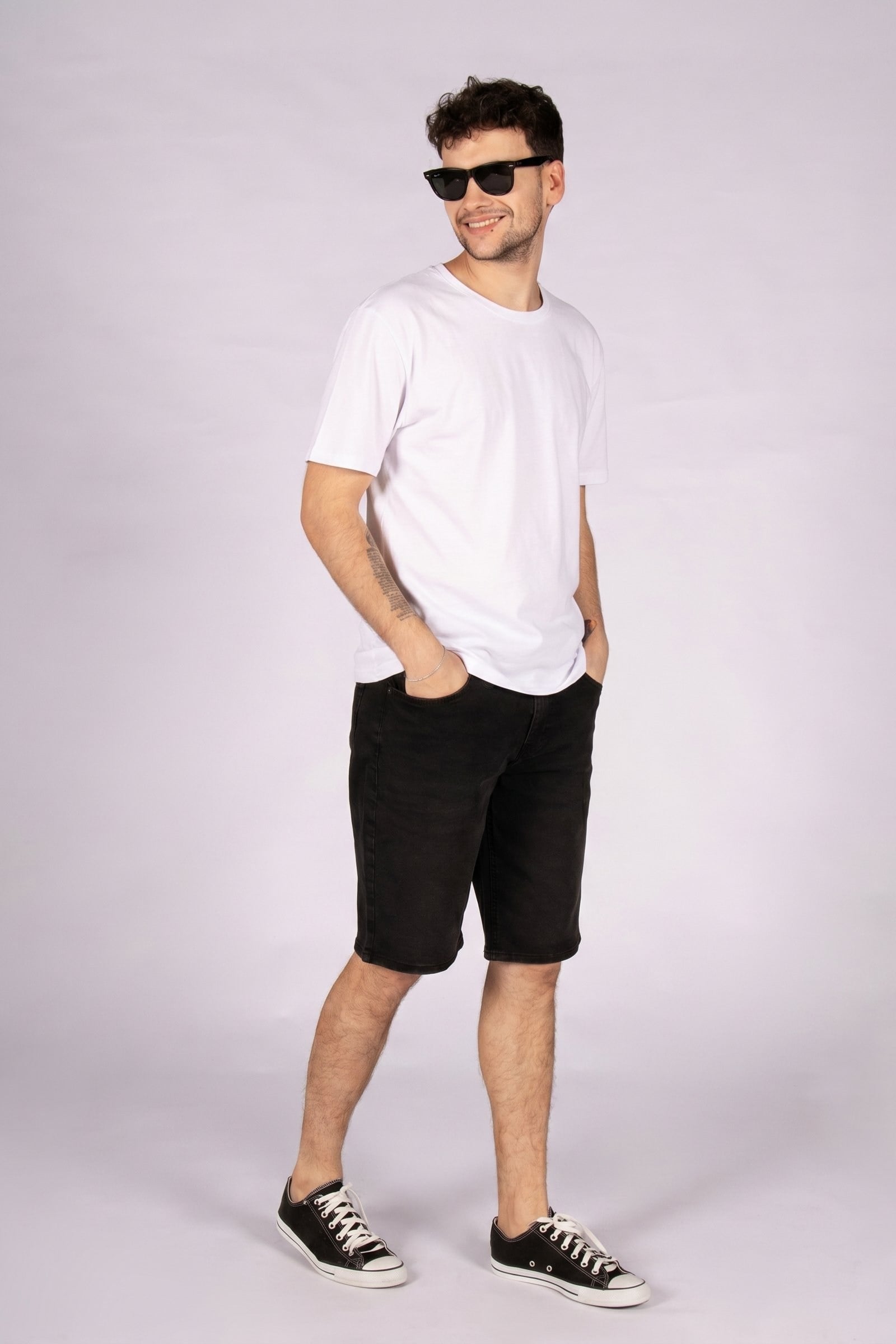 Summer Denim Black Rodeo Erkek Denim Şort