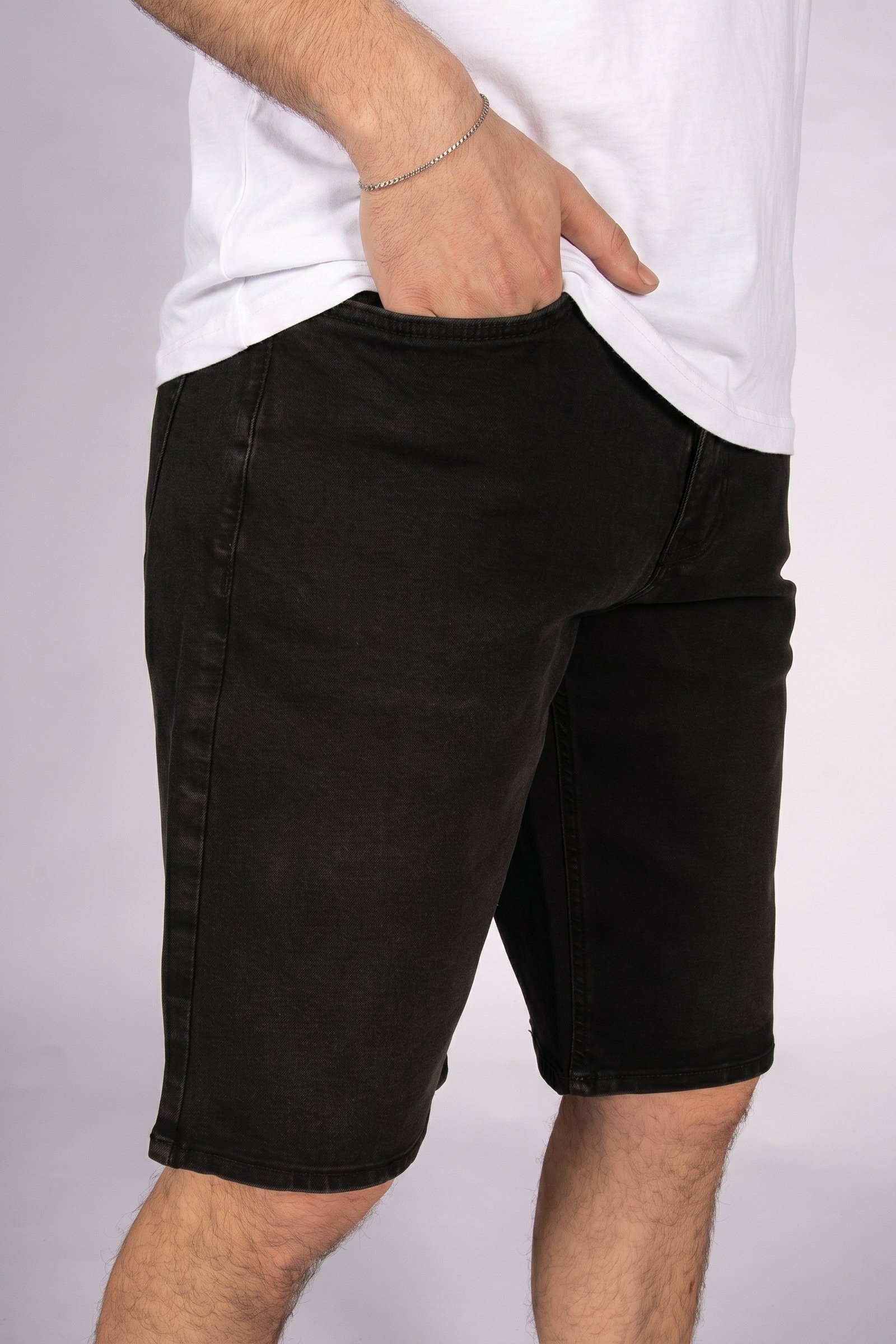Summer Denim Black Rodeo Erkek Denim Şort