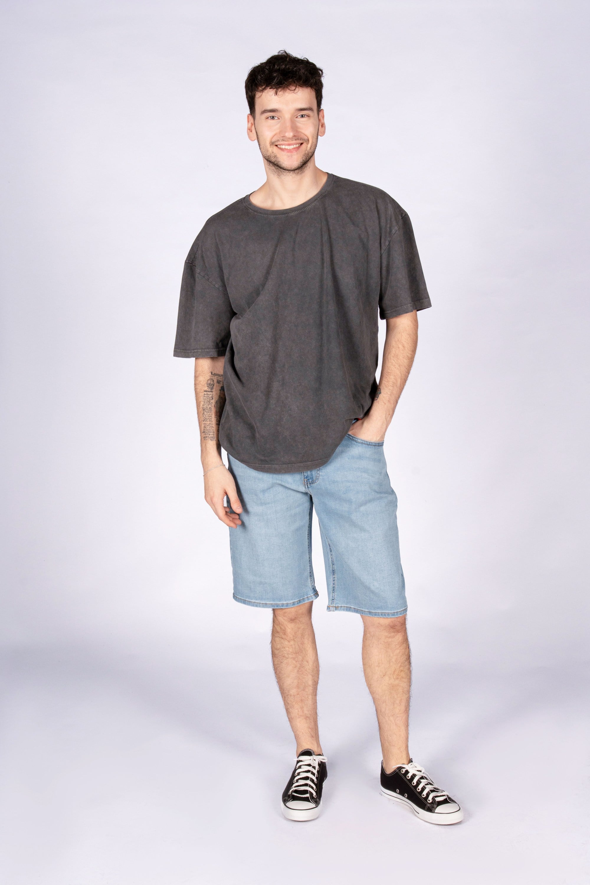 Summer Nomad Normal Kalıp Açık Indigo Erkek Denim Şort