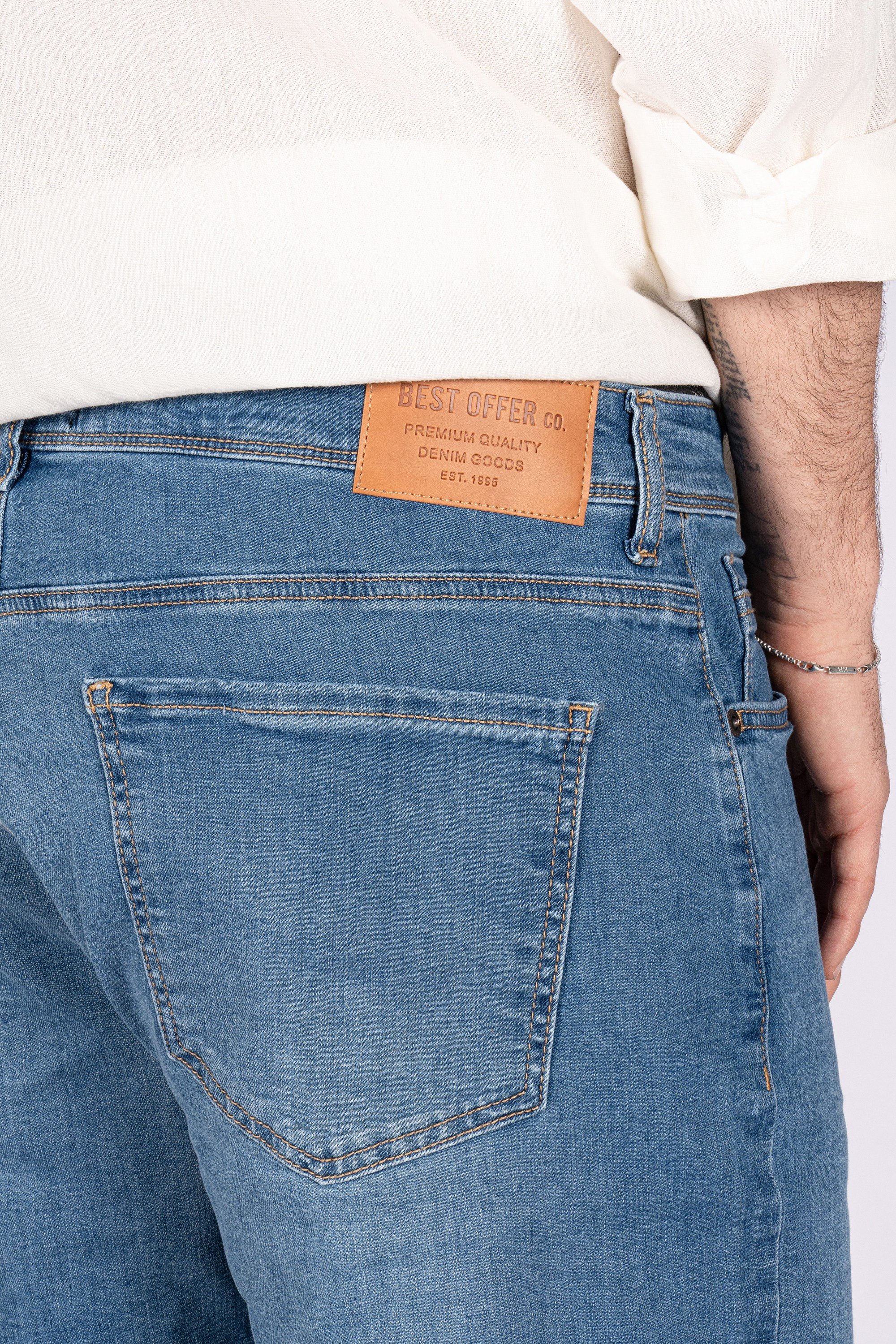 Summer Nomad Normal Kalıp Indigo Erkek Denim Şort