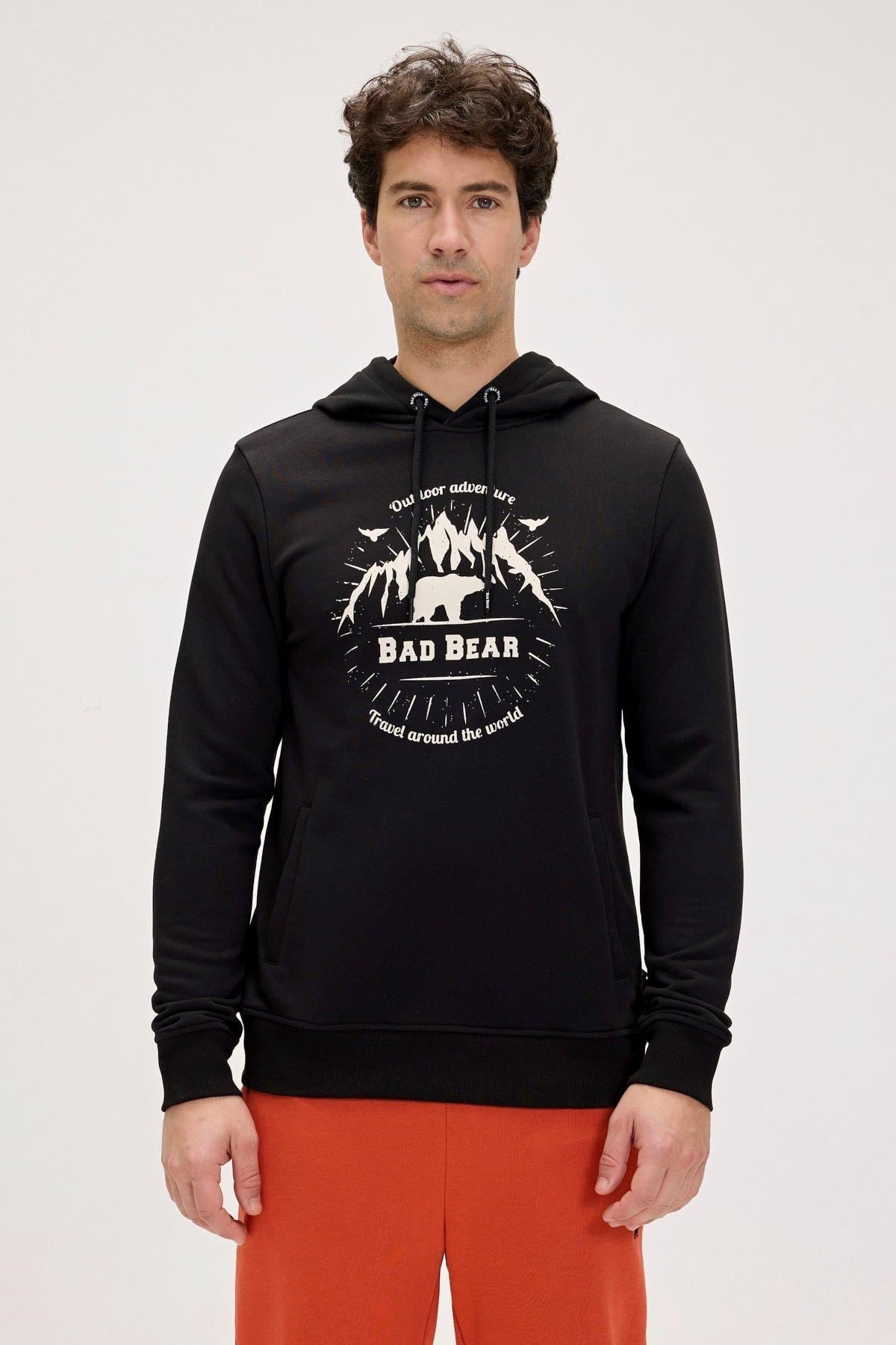 BAD BEAR ERKEK STEVE HOODIE 24.02.12.011