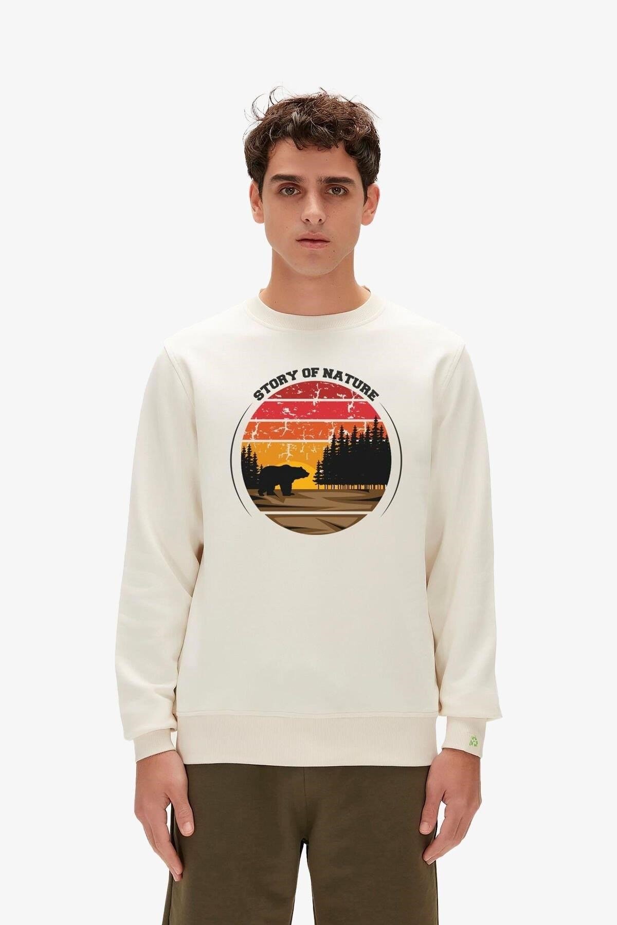 BAD BEAR ERKEK STORY CREWNECK 23.02.12.023