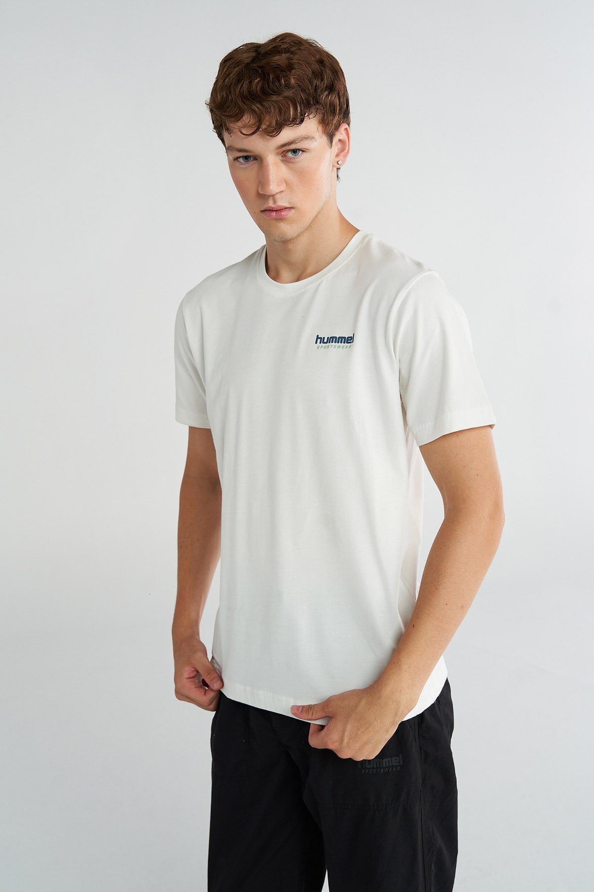 HUMMEL ERKEK KISA KOL T-SHIRT RAYE T-SHIRT S/S 912248
