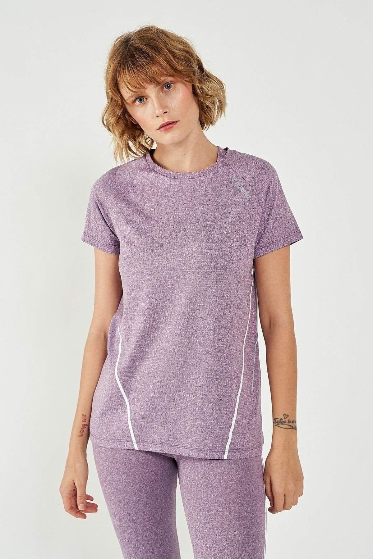 HUMMEL KADIN KISA KOL T-SHIRT MENDA T-SHIRT 911329