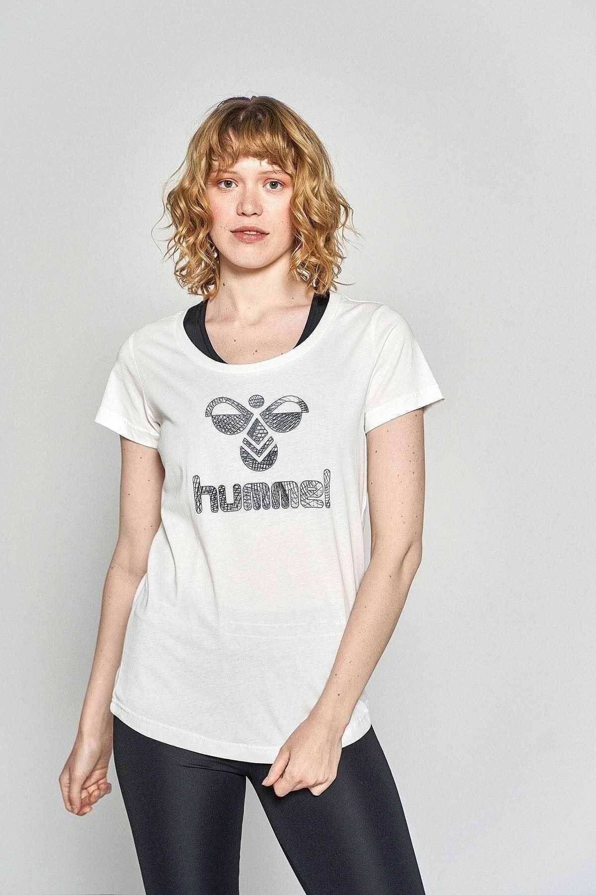 HUMMEL KADIN KISA KOL T-SHIRT NIBE T-SHIRT S/S TEE 911209