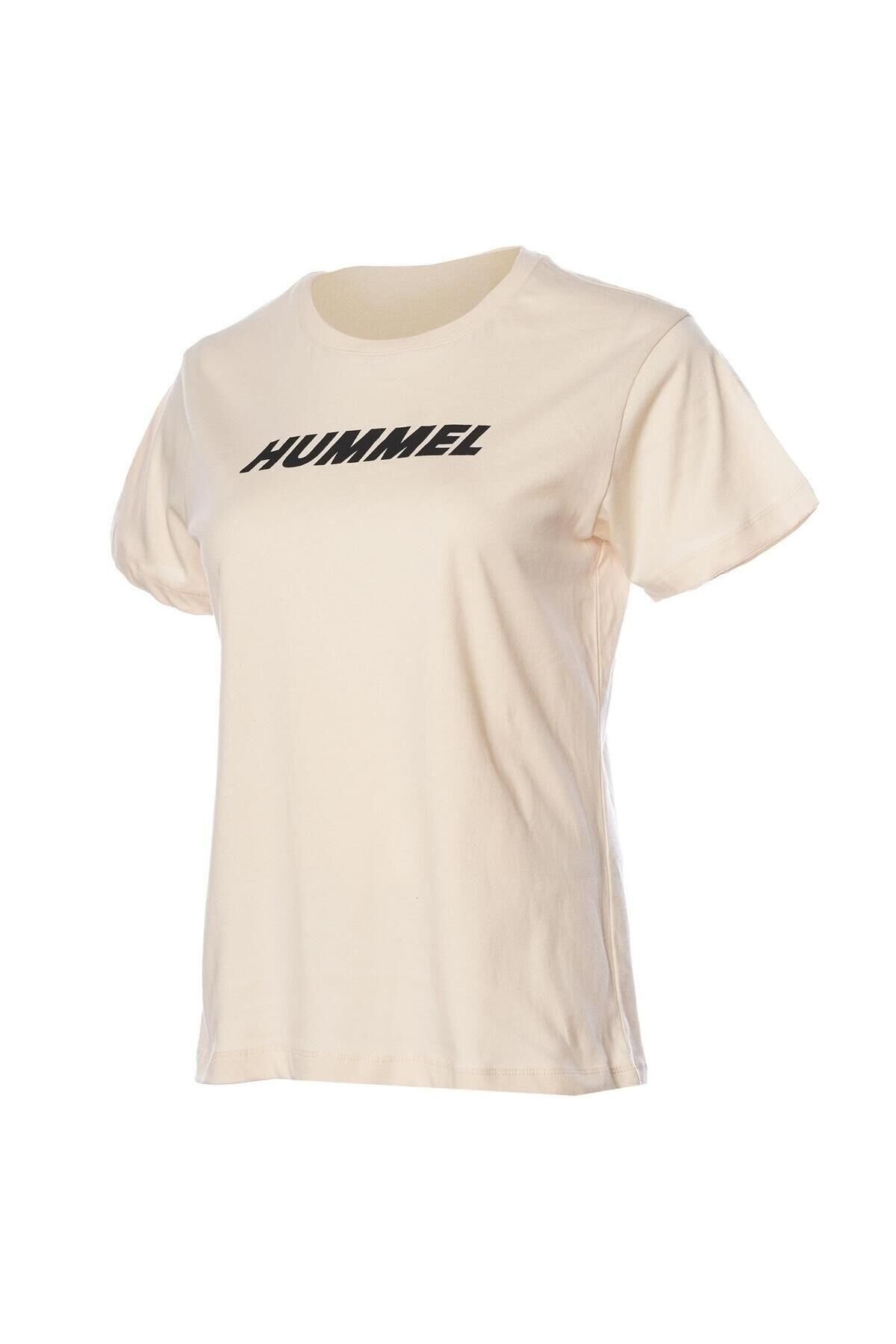 HUMMEL KADIN KISA KOL T-SHIRT T-TE ELEMENTAL LOGO COTTON TEE 912016