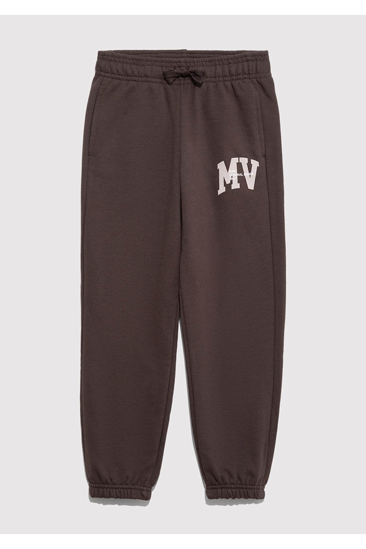 MAVİ ÇOCUK MV LOGO BASKILI ÖRME PANTOLON Turkish Co 6010010-71593