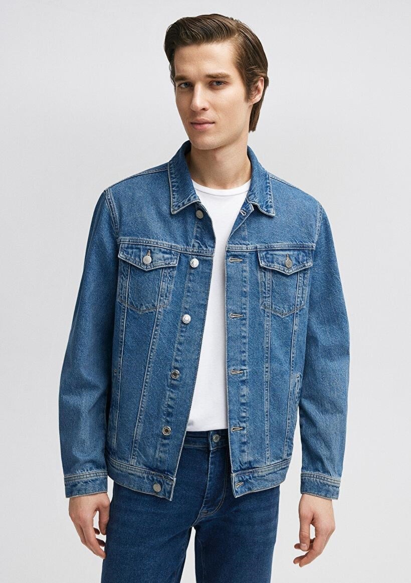 MAVİ ERKEK FRANK Used Blue denim 0115280974