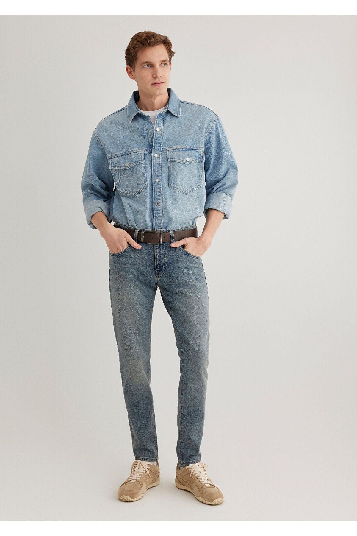 MAVİ ERKEK JAMES Foggy Indigo Classic Denim 0042489278