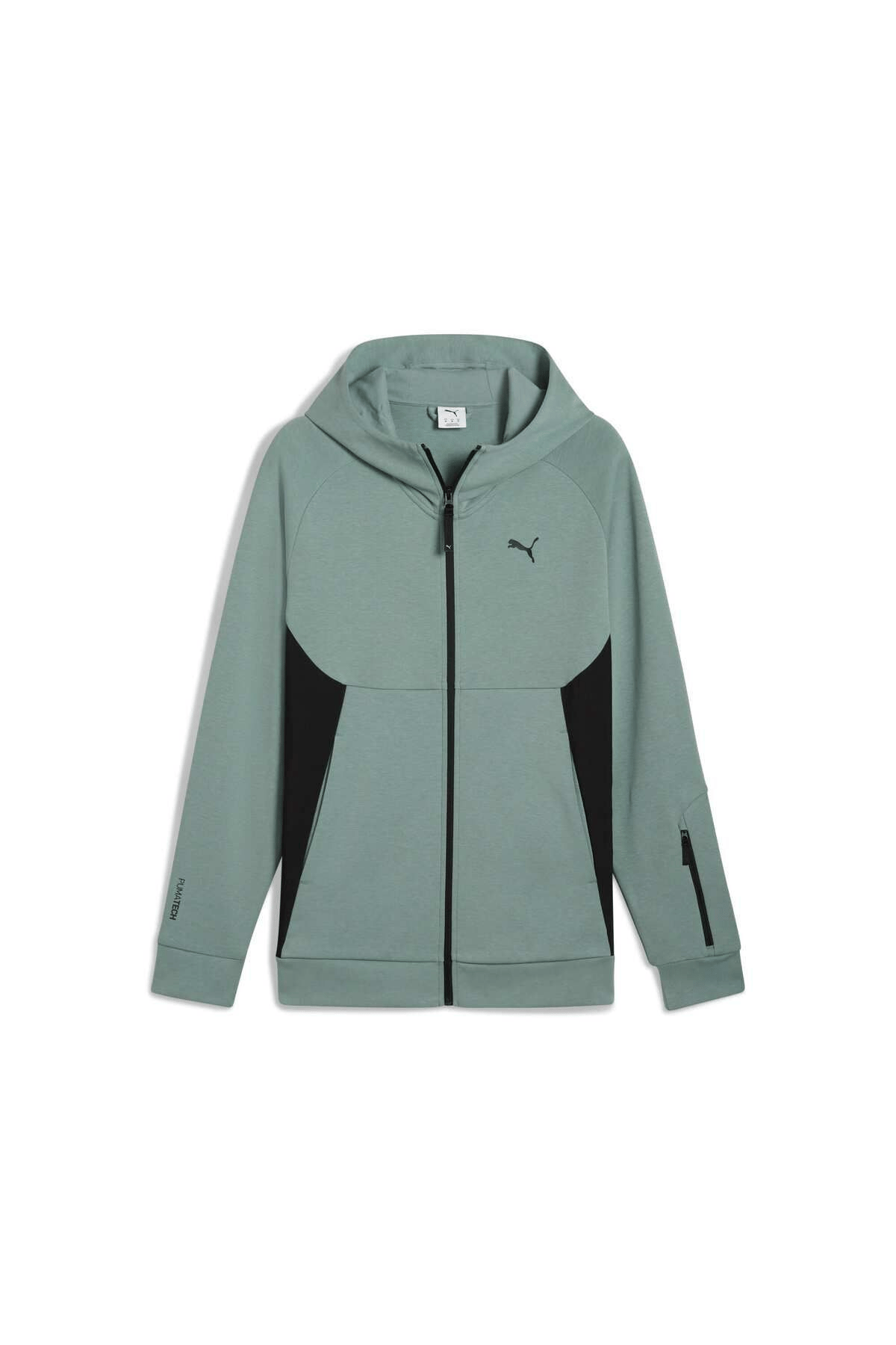 PUMA ERKEK PUMATECH FULL-ZİP HOODİE EŞOFMAN ÜST 68460530