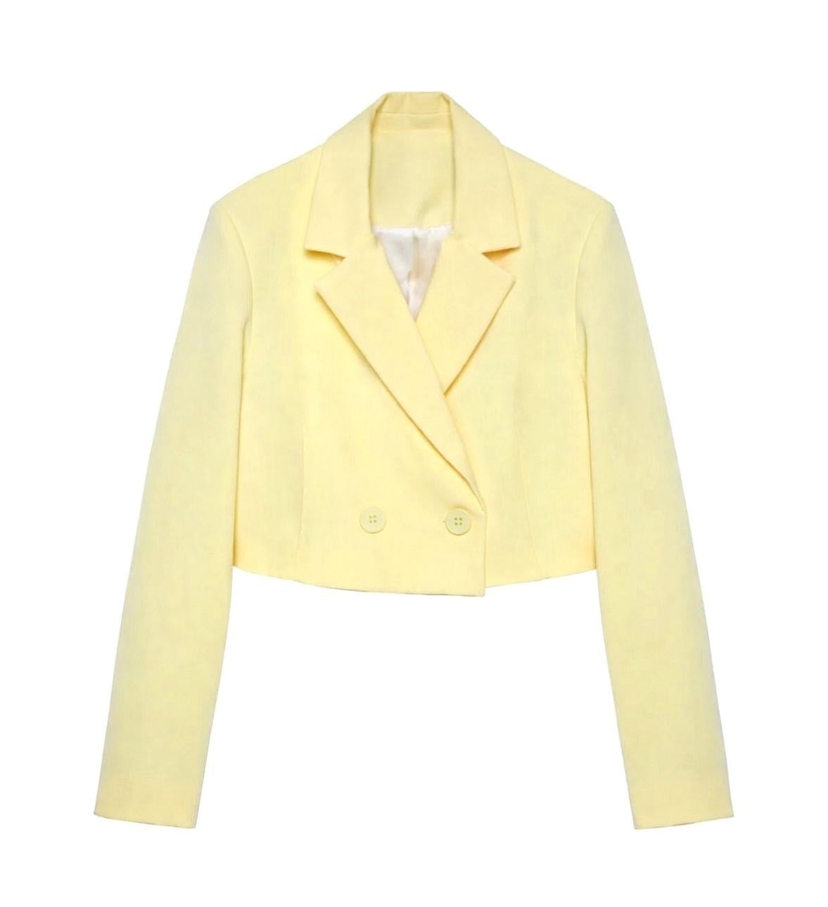 Kruvaze Crop Blazer 