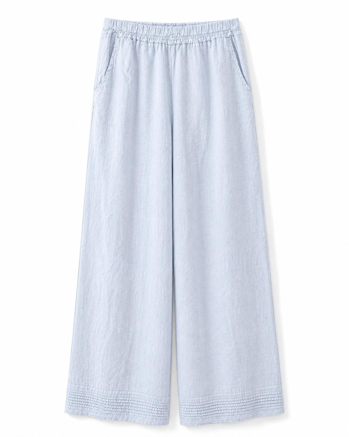 Oliva Pantolon- Soft Blue