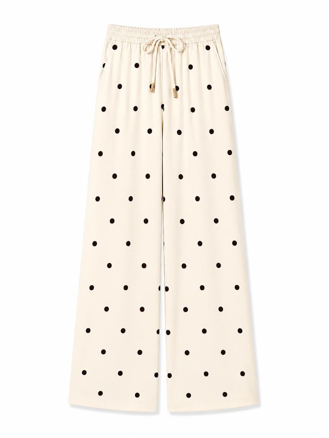 Retro Cream Pantolon