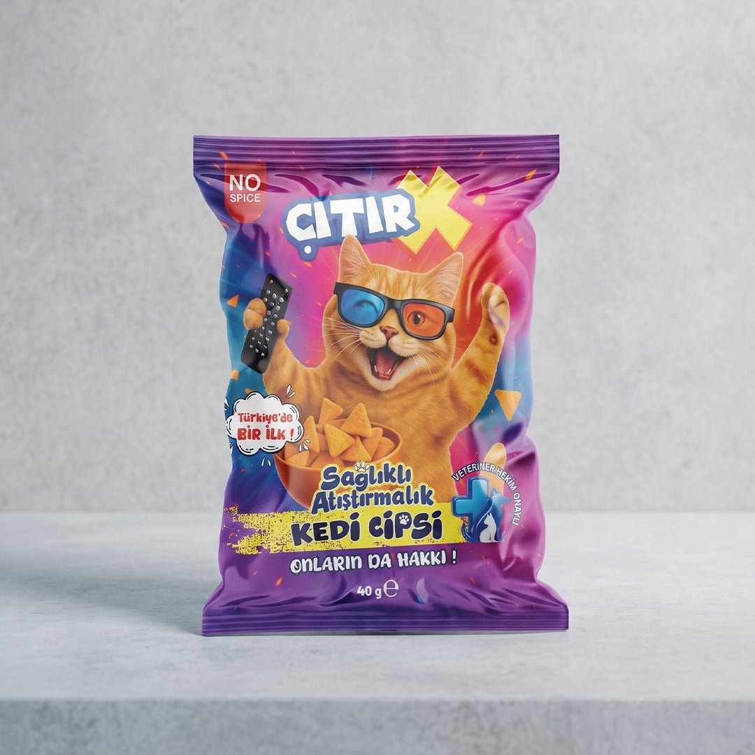 ÇıtırX Kedi Cipsi 40 Gr.