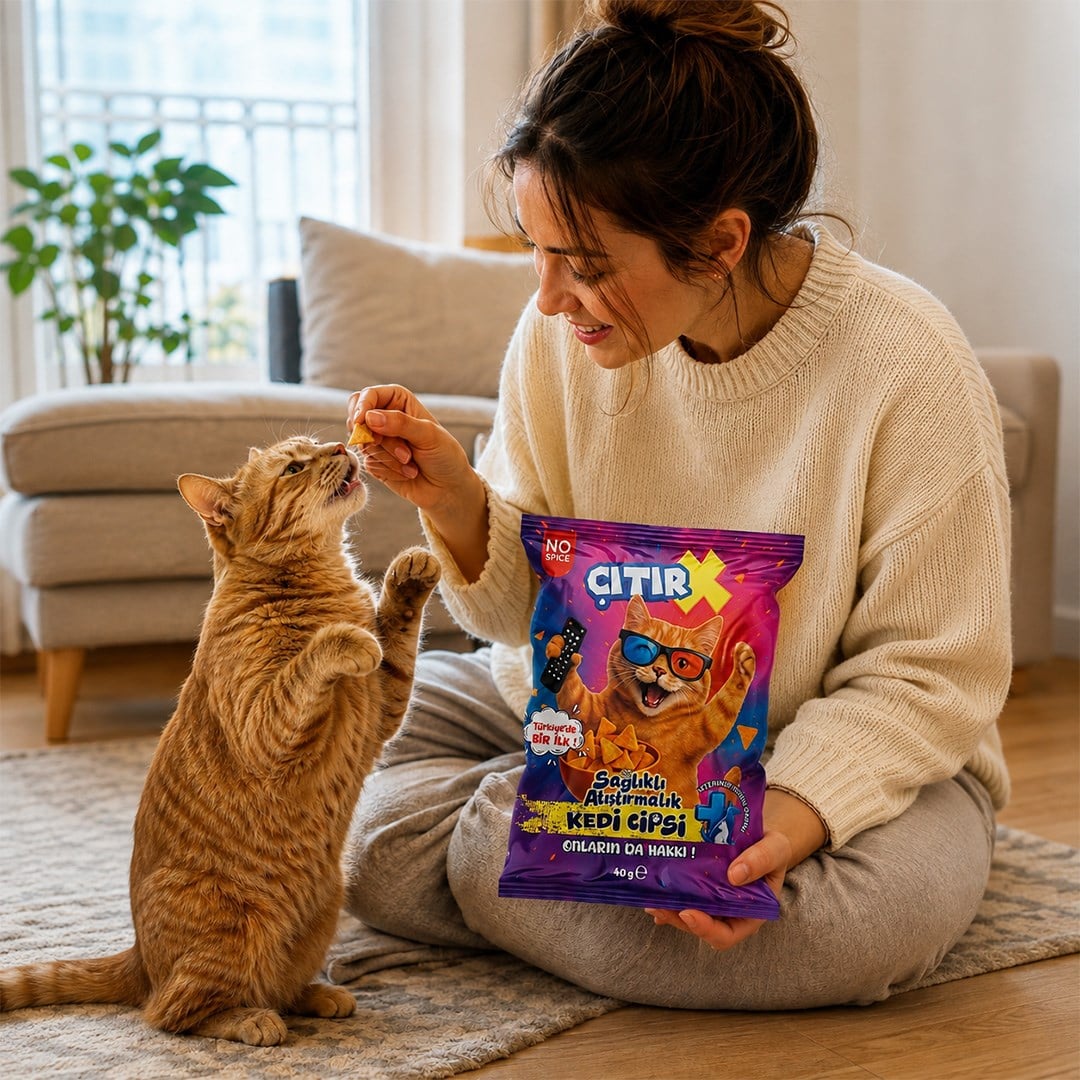 ÇıtırX Kedi Cipsi 40 Gr.
