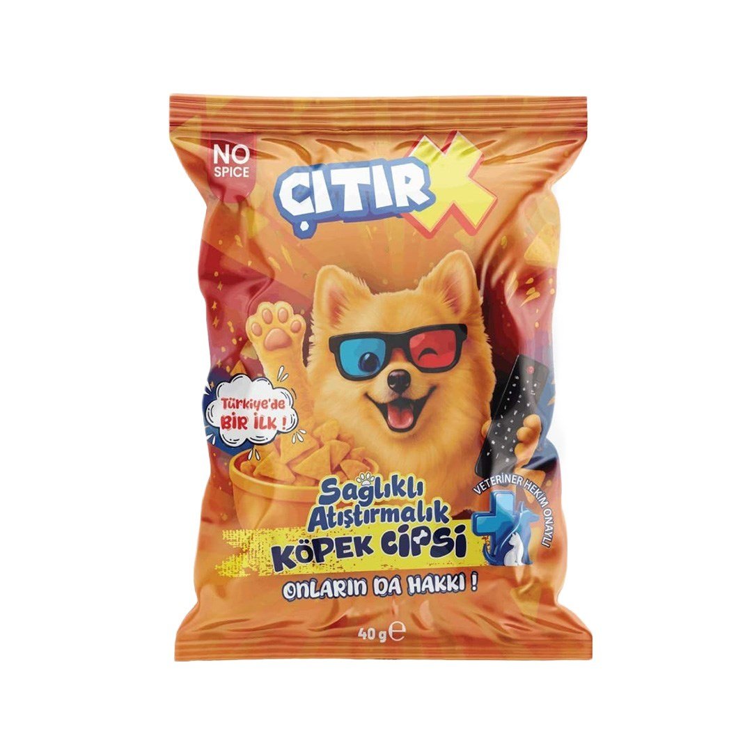 ÇıtırX Köpek Cipsi 40 Gr.
