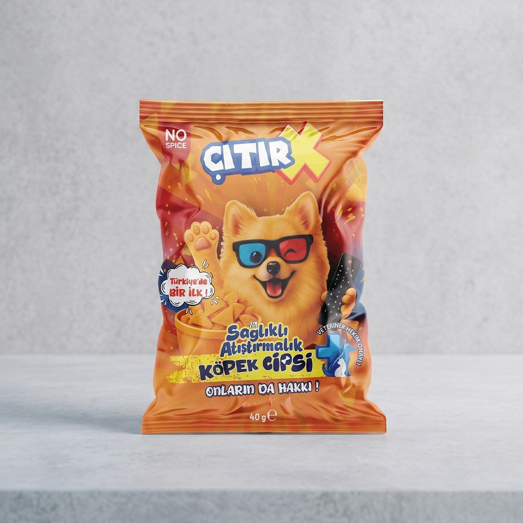 ÇıtırX Köpek Cipsi 40 Gr.